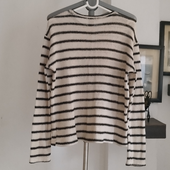 Zara Striped Rustic Sweater - Picture 5 of 12